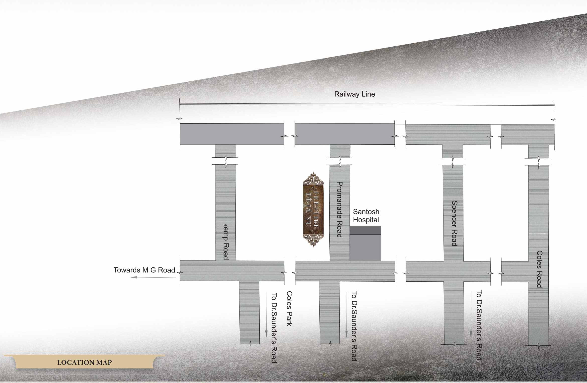 Prestige Deja Vu Location Map