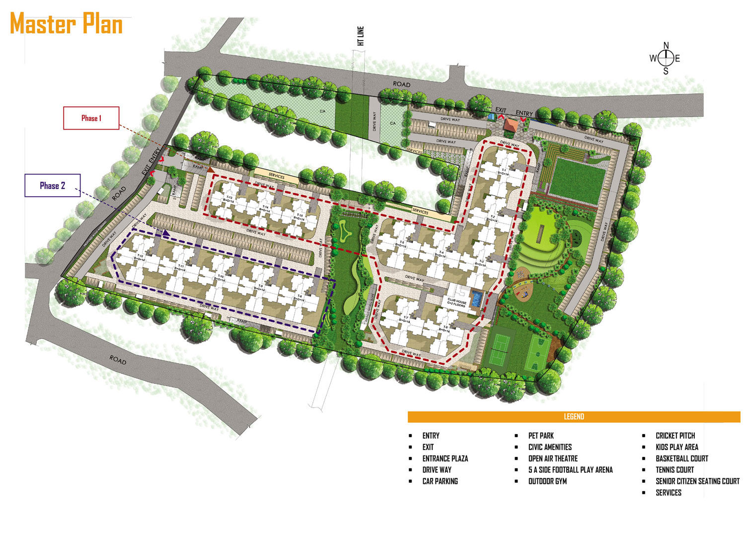 Prestige Primrose Hills Master Plan